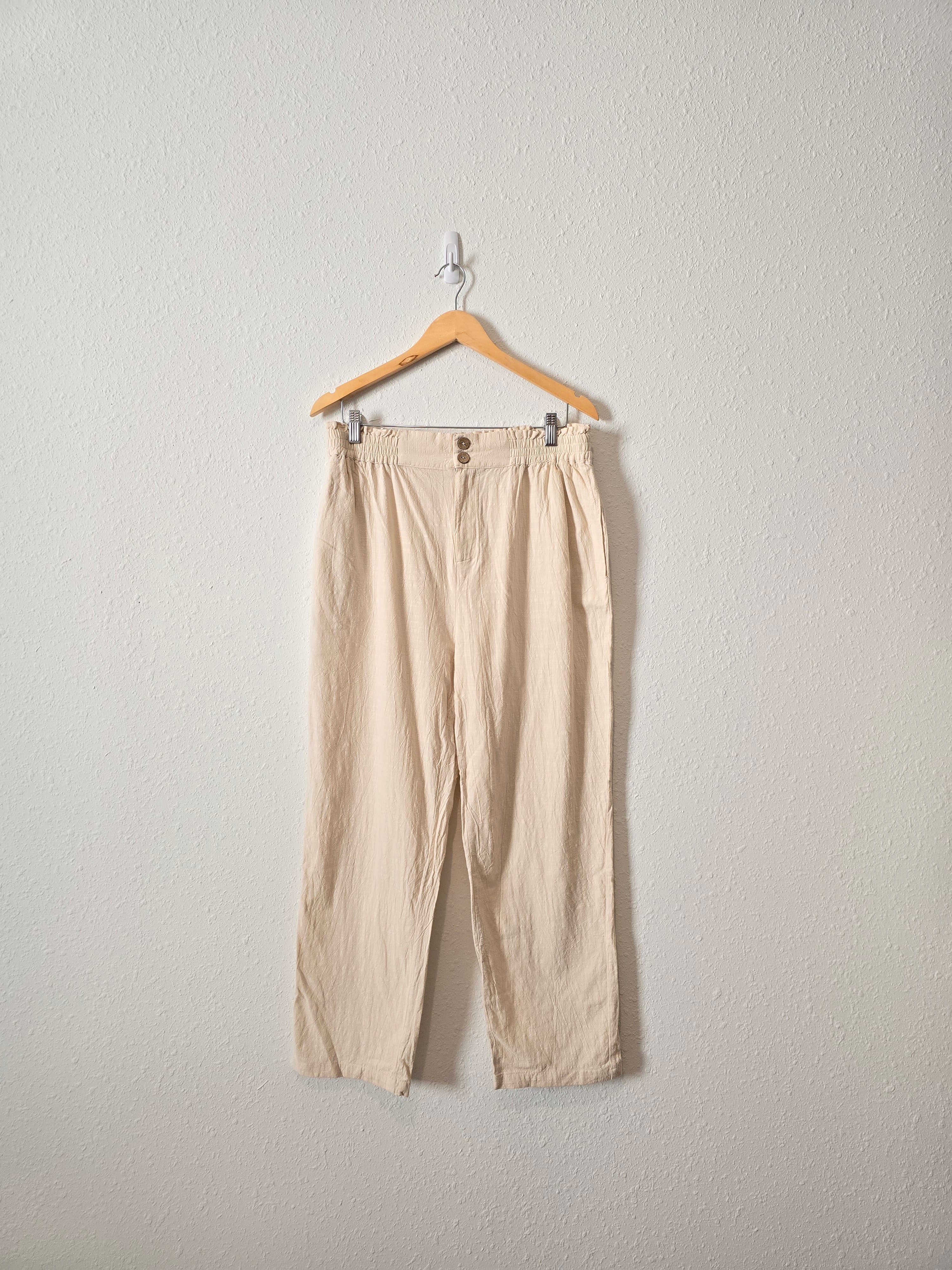 Very J Neutral Straight Pants (L)