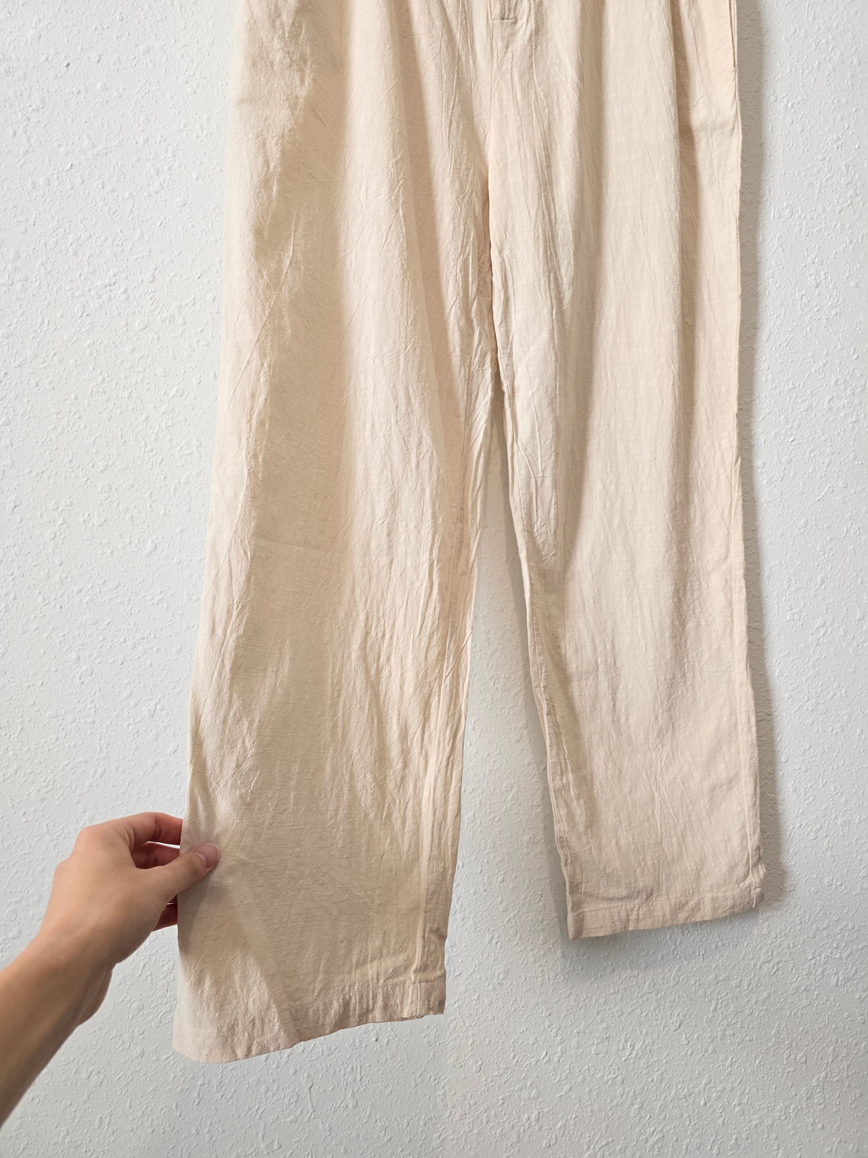 Very J Neutral Straight Pants (L)