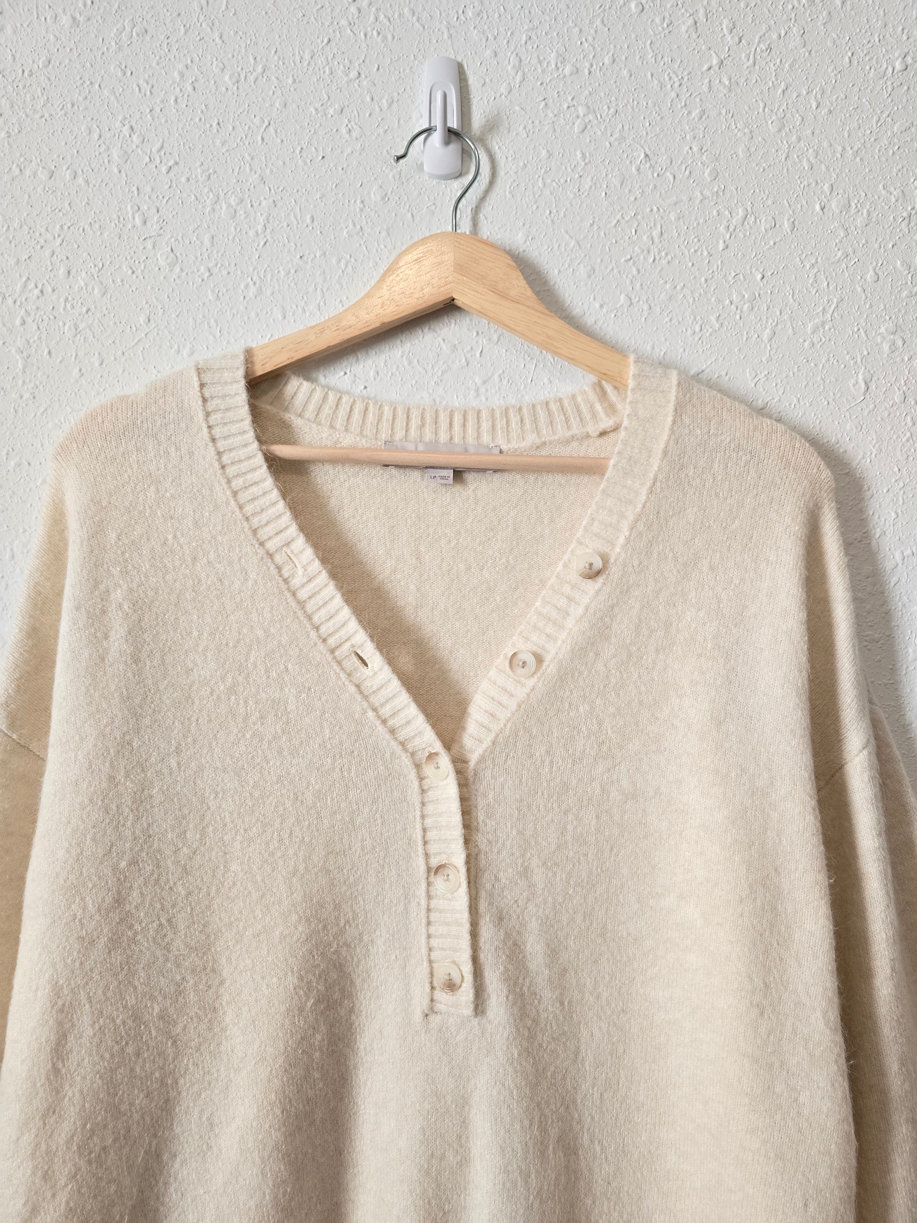 Loft Cozy Henley Sweater (LP)