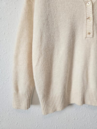 Loft Cozy Henley Sweater (LP)