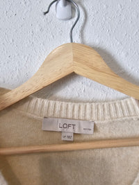 Loft Cozy Henley Sweater (LP)