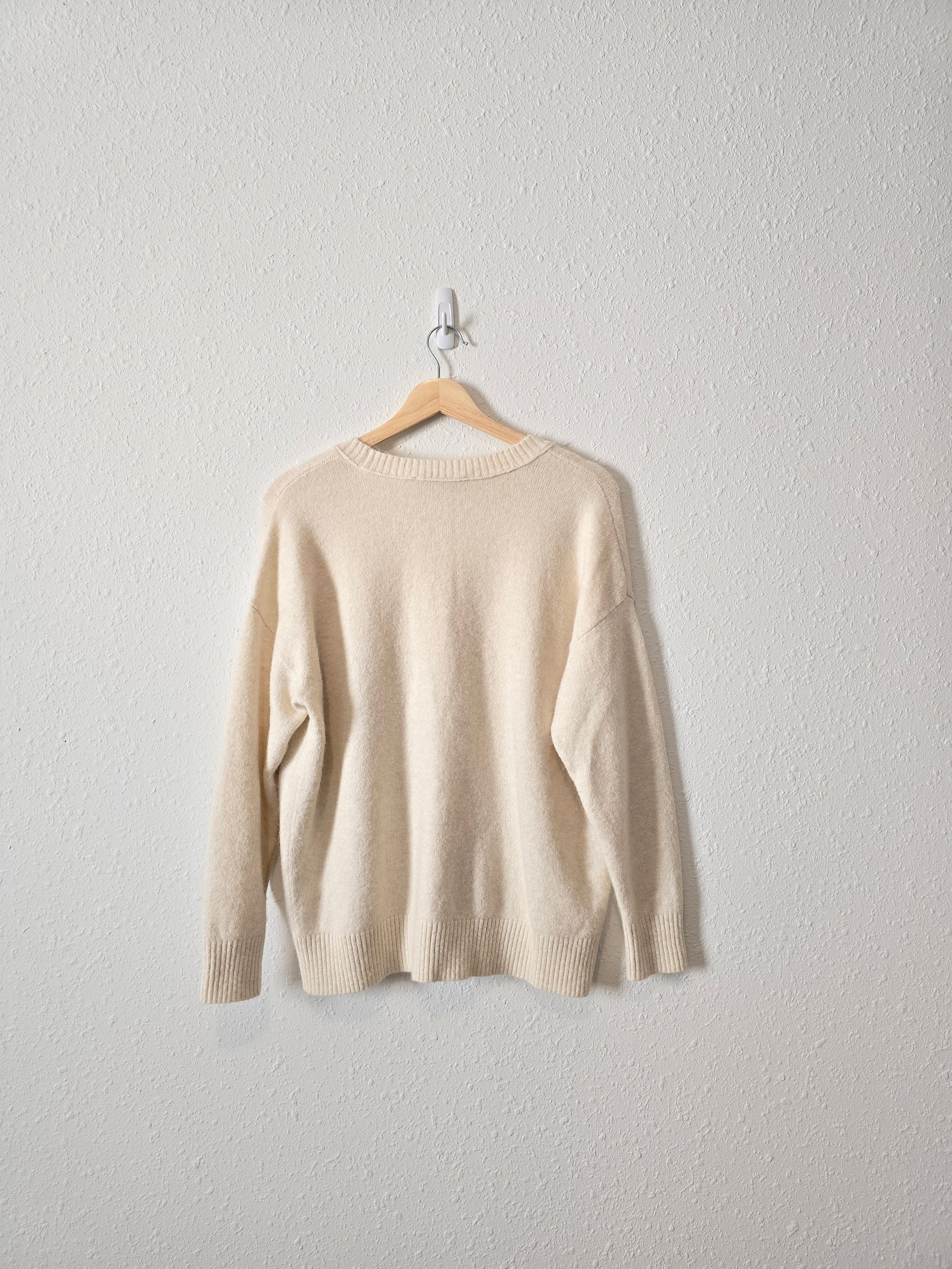 Loft Cozy Henley Sweater (LP)