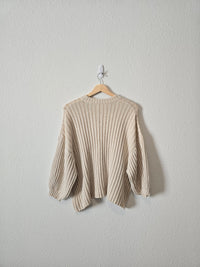 Urban Outfitters Puff Sleeve Sweater (M)