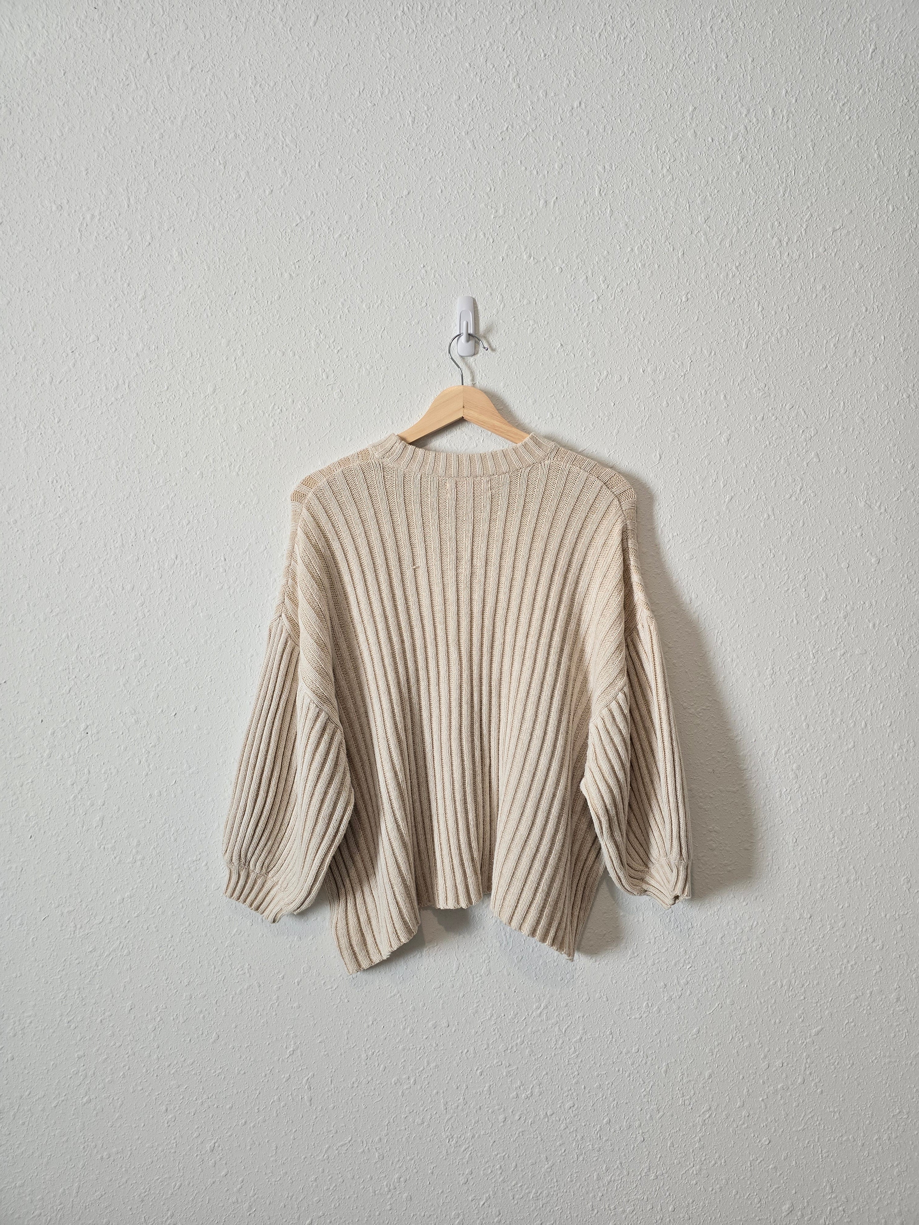 Urban Outfitters Puff Sleeve Sweater (M)