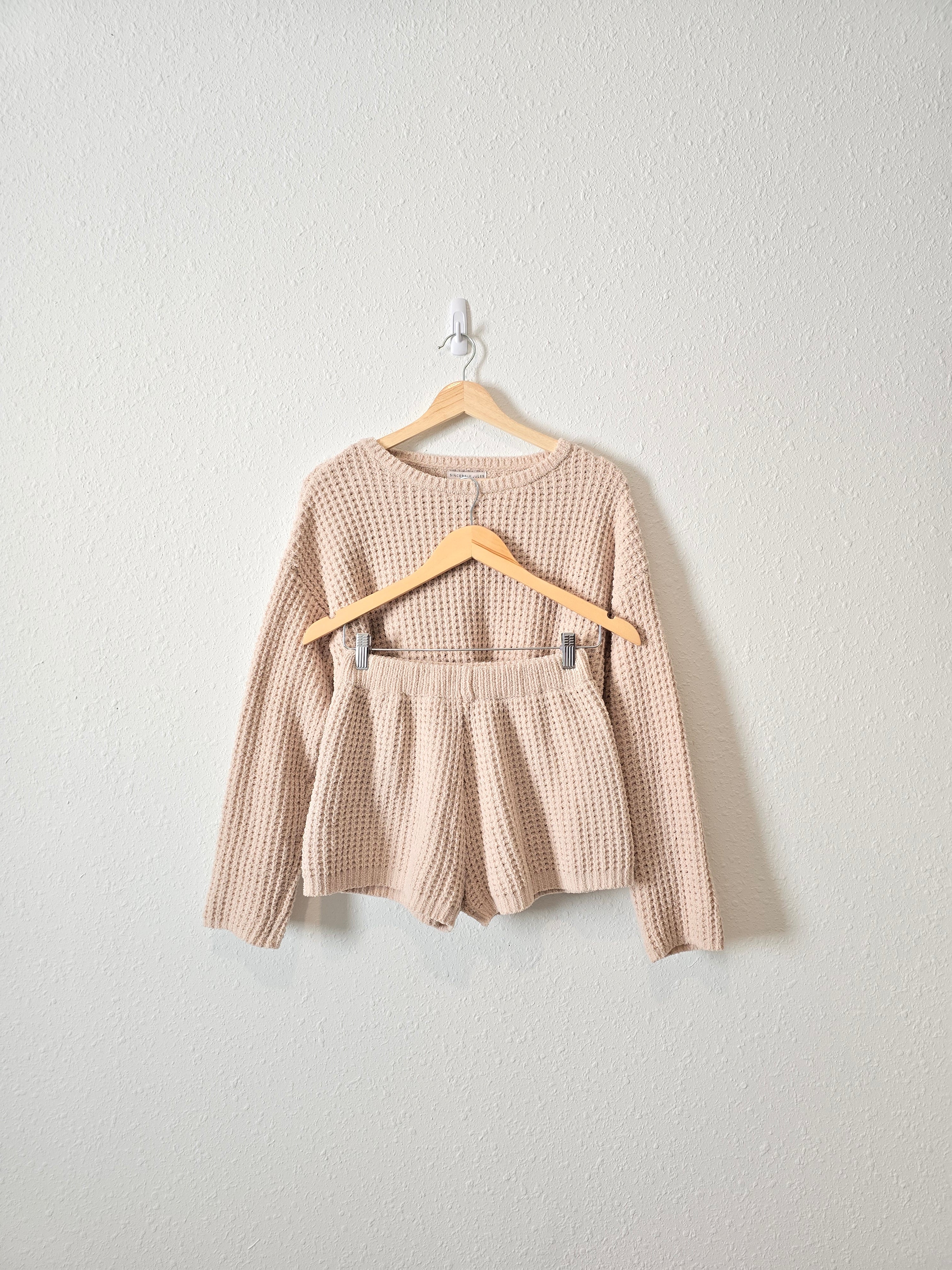 Cozy Waffle Knit Set (S)