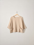 Eileen Fisher Boxy Linen Top (XXS-S)