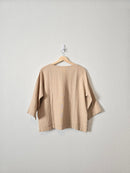 Eileen Fisher Boxy Linen Top (XXS-S)