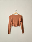 NEW Mable Burnt Orange Crop Top (M)