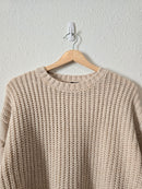 Chunky Textured Sweater (S)