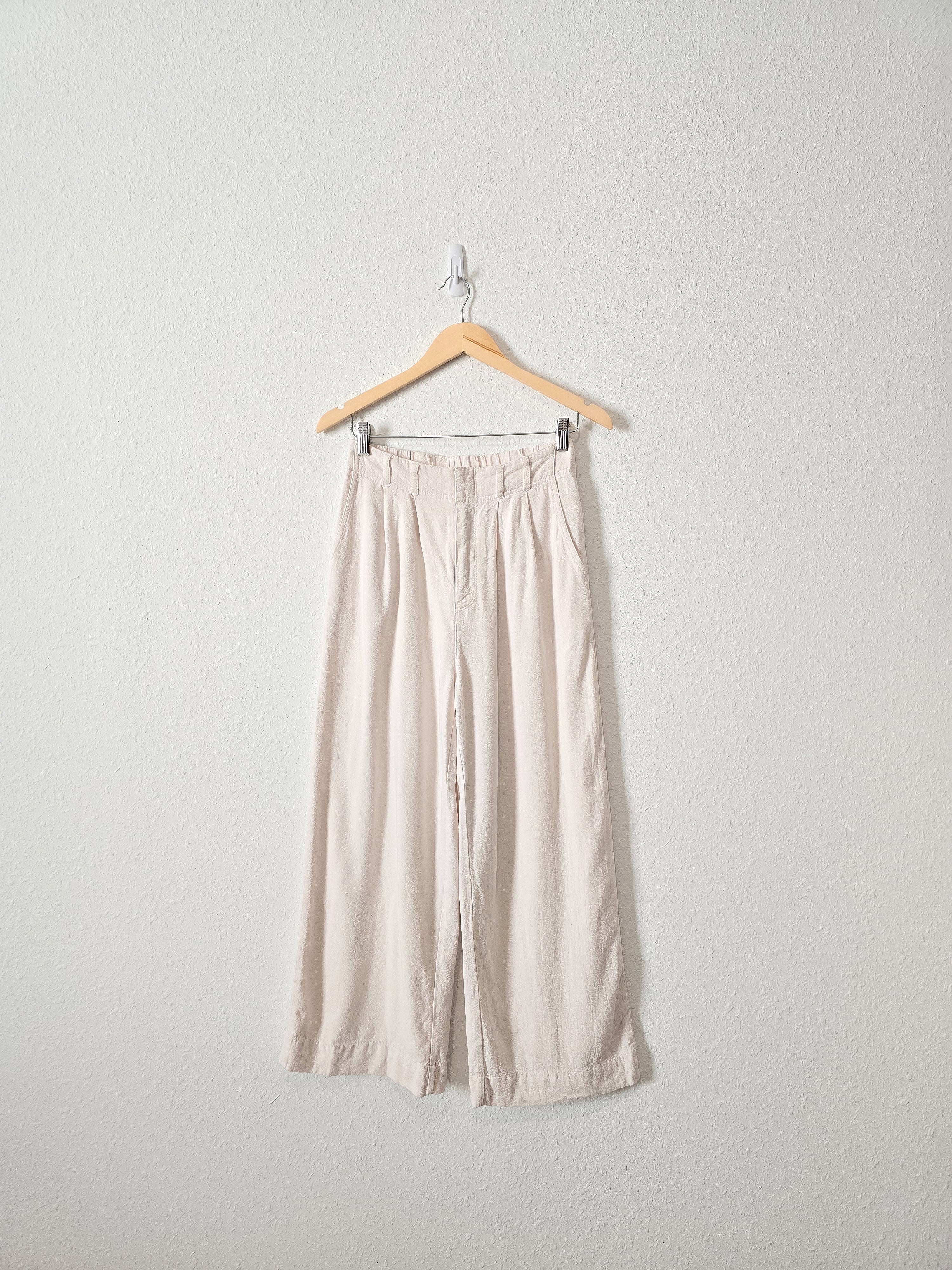 Z Supply Linen Wide Leg Pants (S)