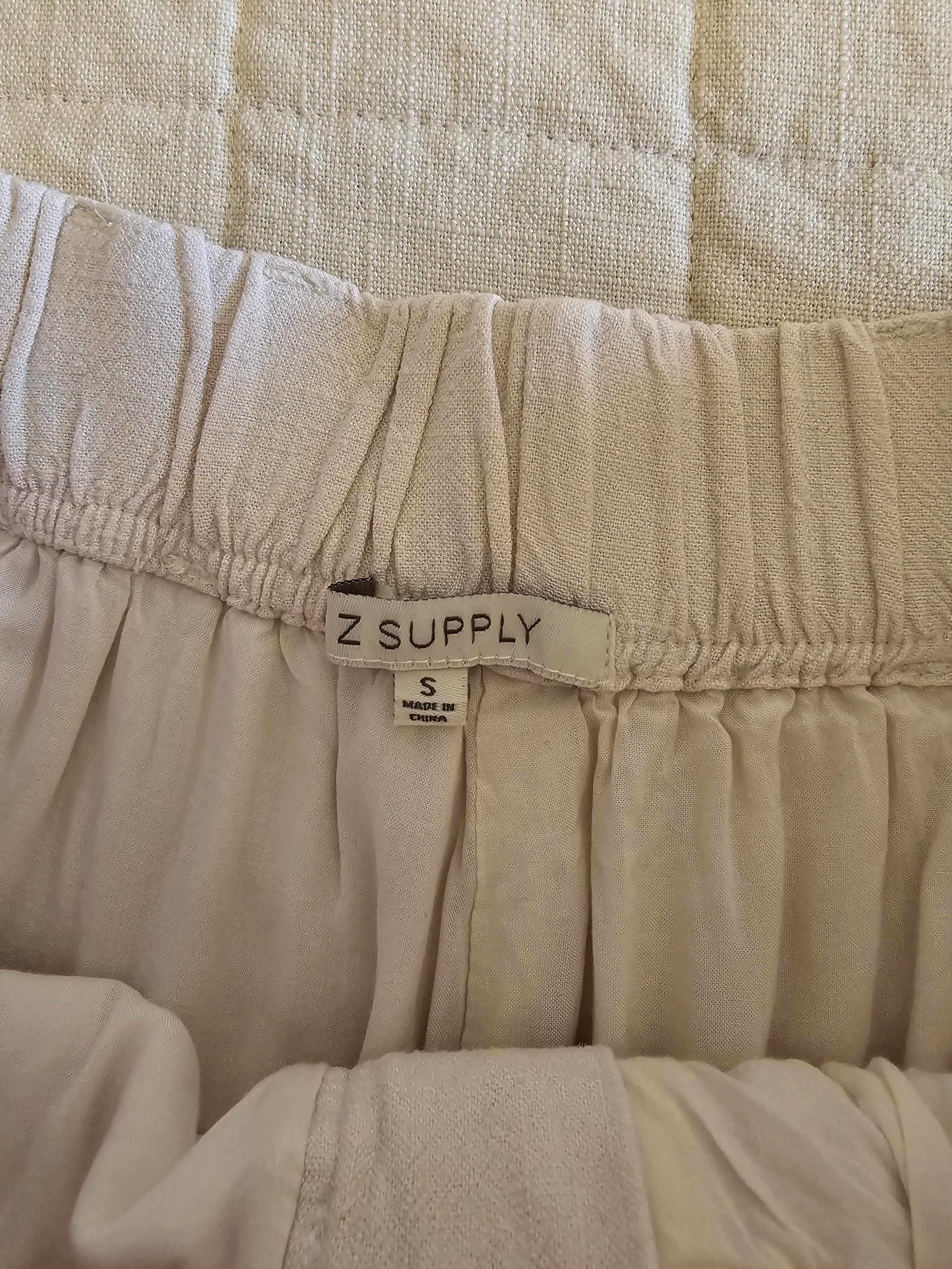 Z Supply Linen Wide Leg Pants (S)