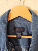 Vintage Cotton Denim Vest (L)