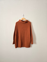 Free People Rust Slouchy Sweater (XS)