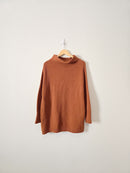 Free People Rust Slouchy Sweater (XS)