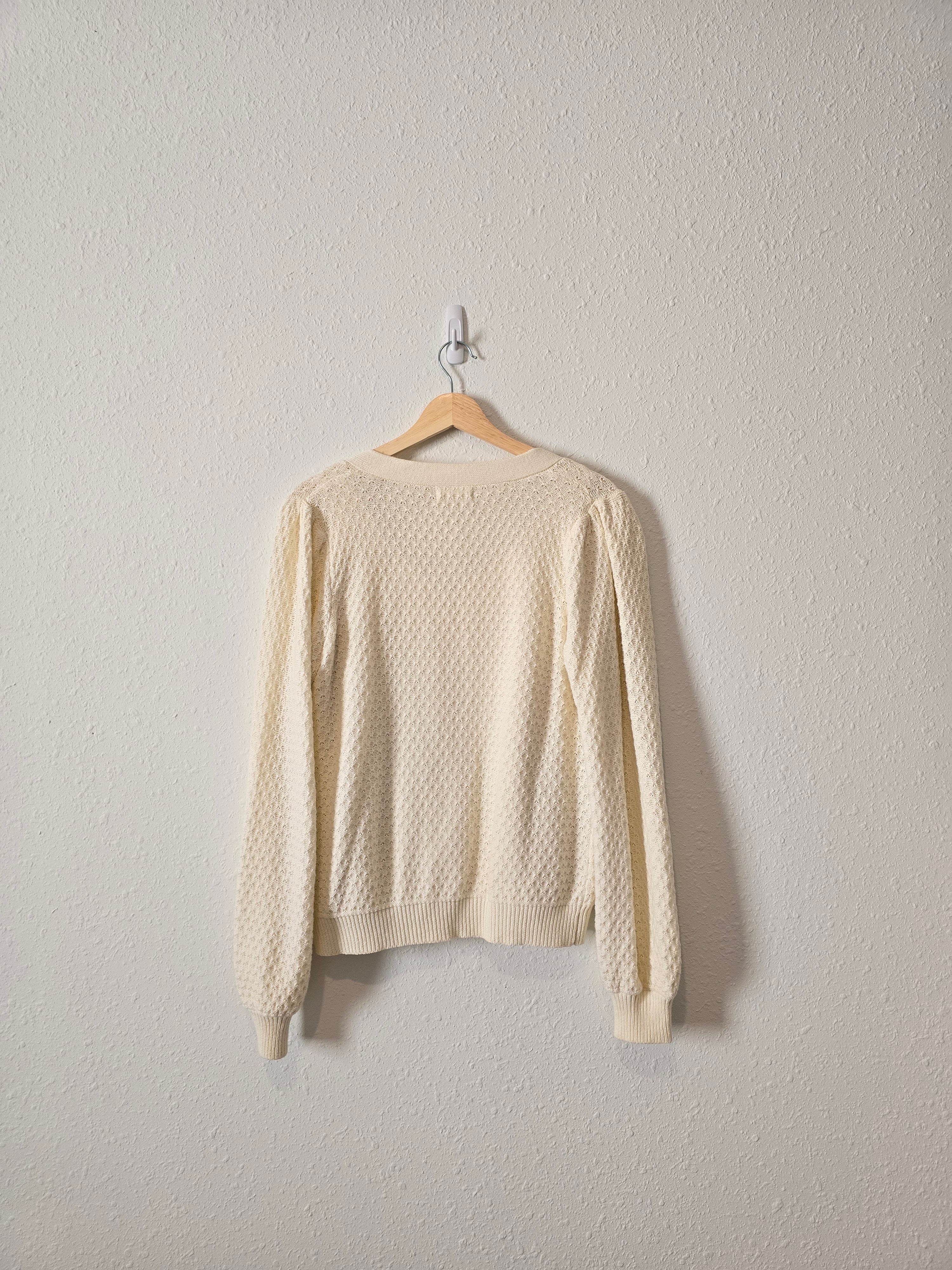 By The River Cream Sweater Set (M)