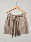 Current Air Neutral Belted Shorts (XS)