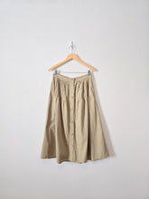 Load image into Gallery viewer, Madewell Green Button Up Midi Skirt (8)
