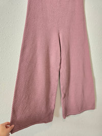 Free People Lilac Wide Leg Pants (L)