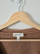 Haven Brown Cable Knit Sweater (XXL)