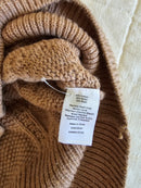 Haven Brown Cable Knit Sweater (XXL)