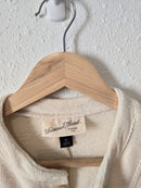 Cream Knit Henley Tee (XS)