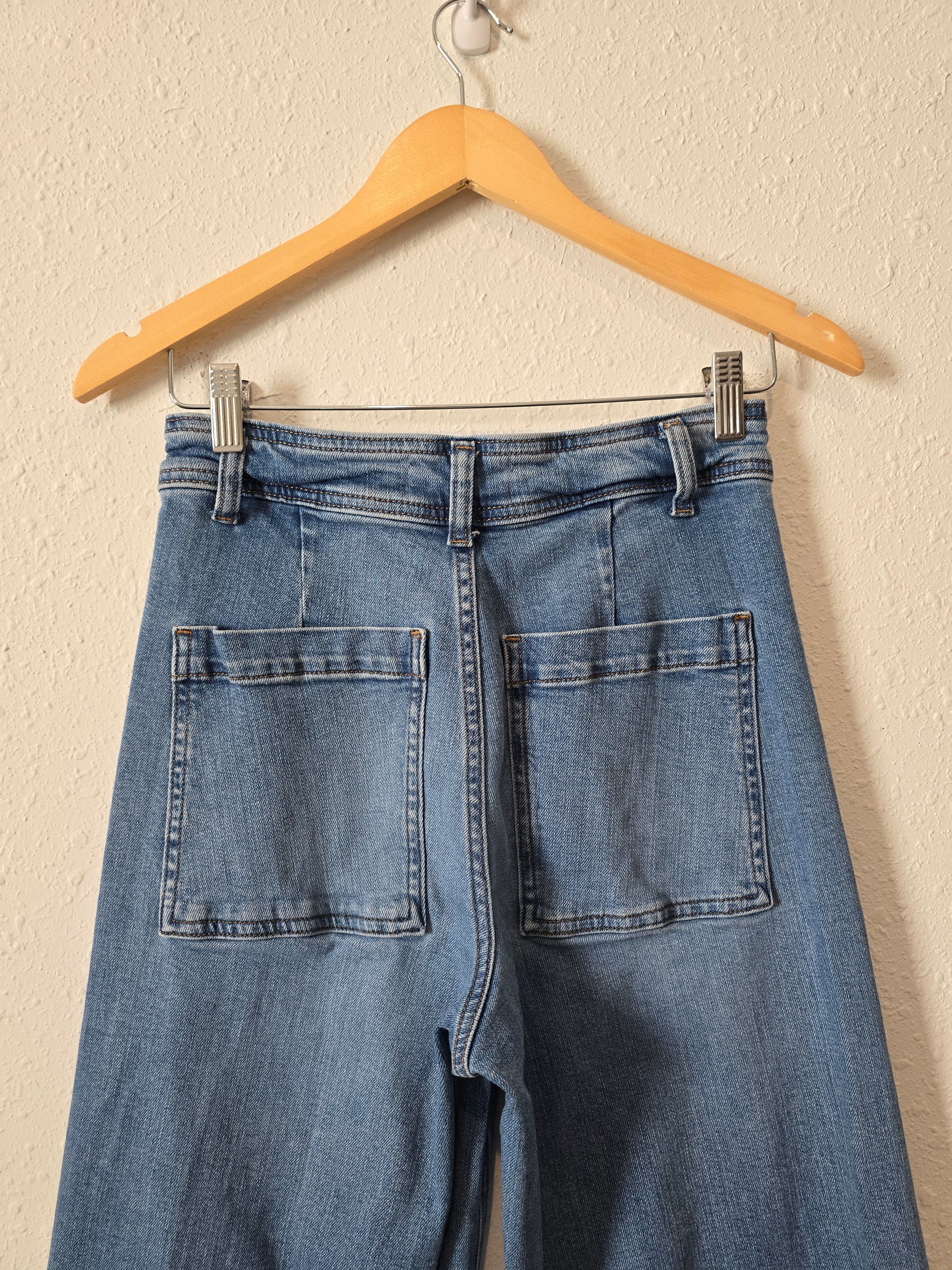 Zara Wide Leg Jeans (6)