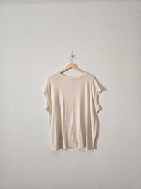 NEW Cream Henley Top (18/20)