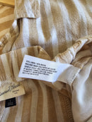 Linen Blend Striped Matching Set (L)