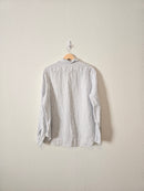 Frank & Eileen Oversized Linen Button Up (M)