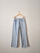 Zara Light Wash Relaxed Jeans (10)