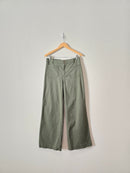 Loft Green Wide Leg Pants (6)