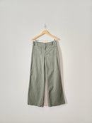 Loft Green Wide Leg Pants (6)