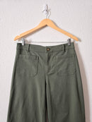 Loft Green Wide Leg Pants (6)