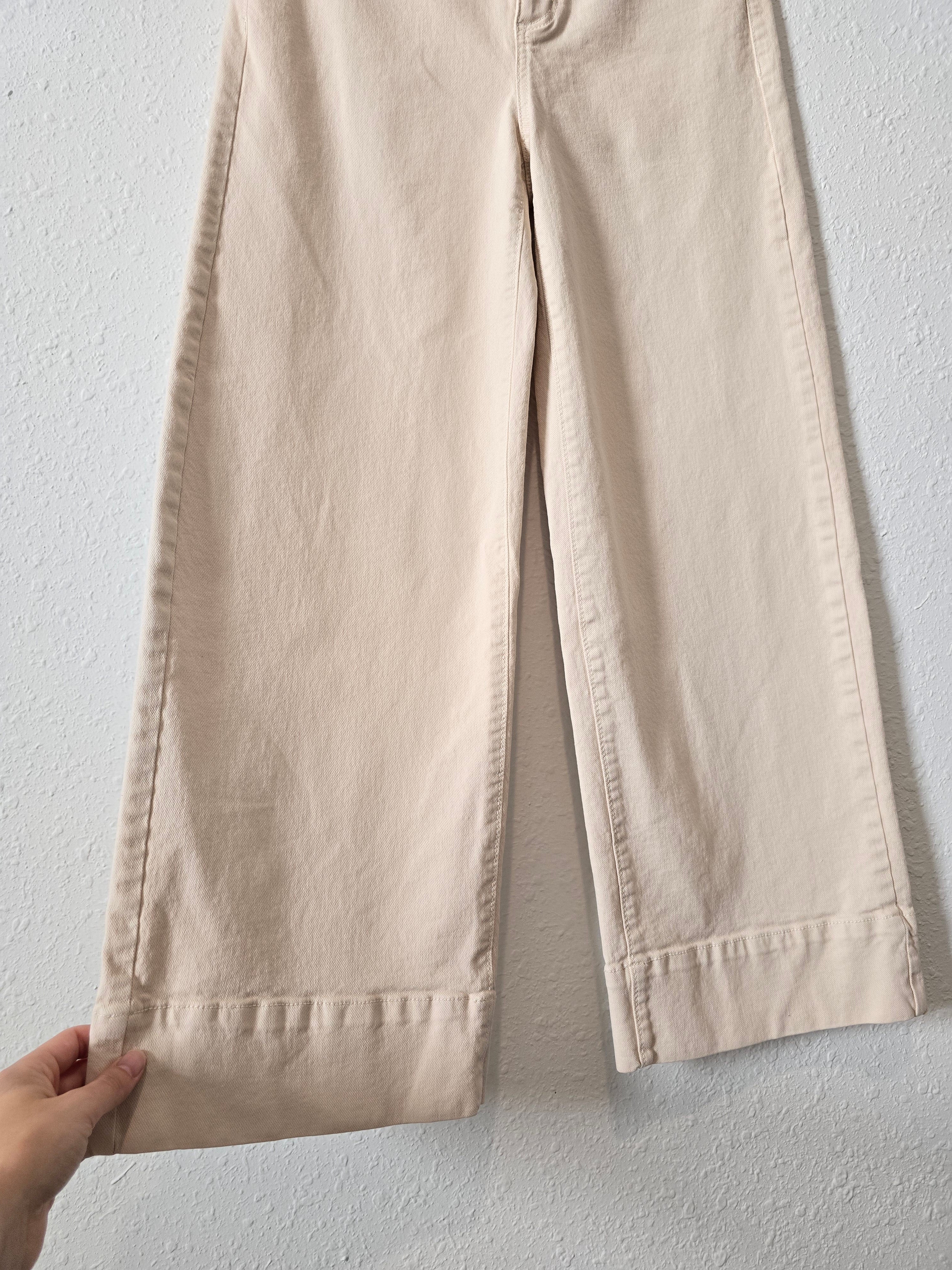 Neutral Wide Leg Jeans (0)