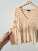 Cashmere Cable Knit Sweater (L)