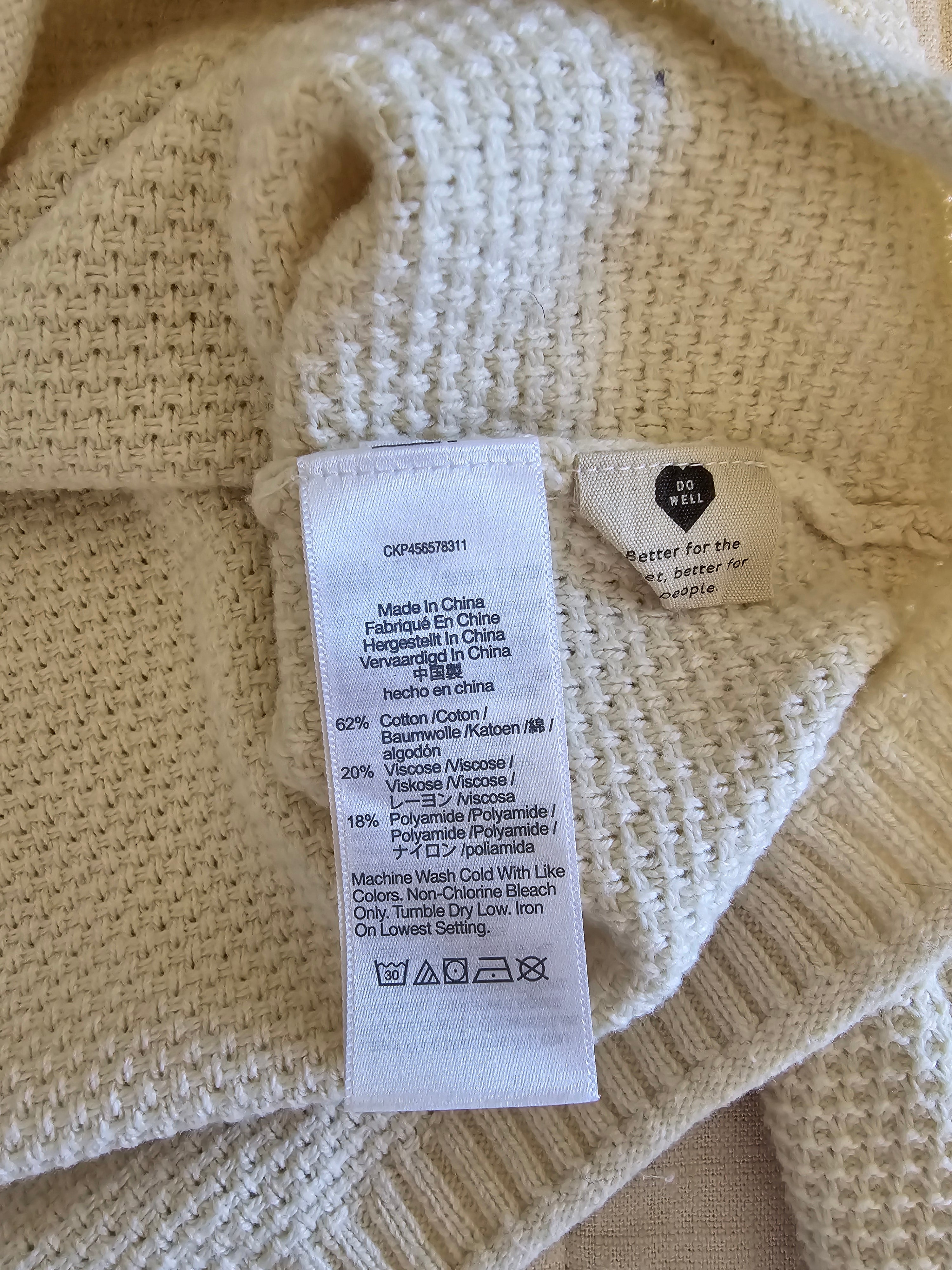 Madewell Textured Knit Sweater (L)