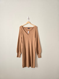 NEW Wool Blend Knit Midi Dress (LT)