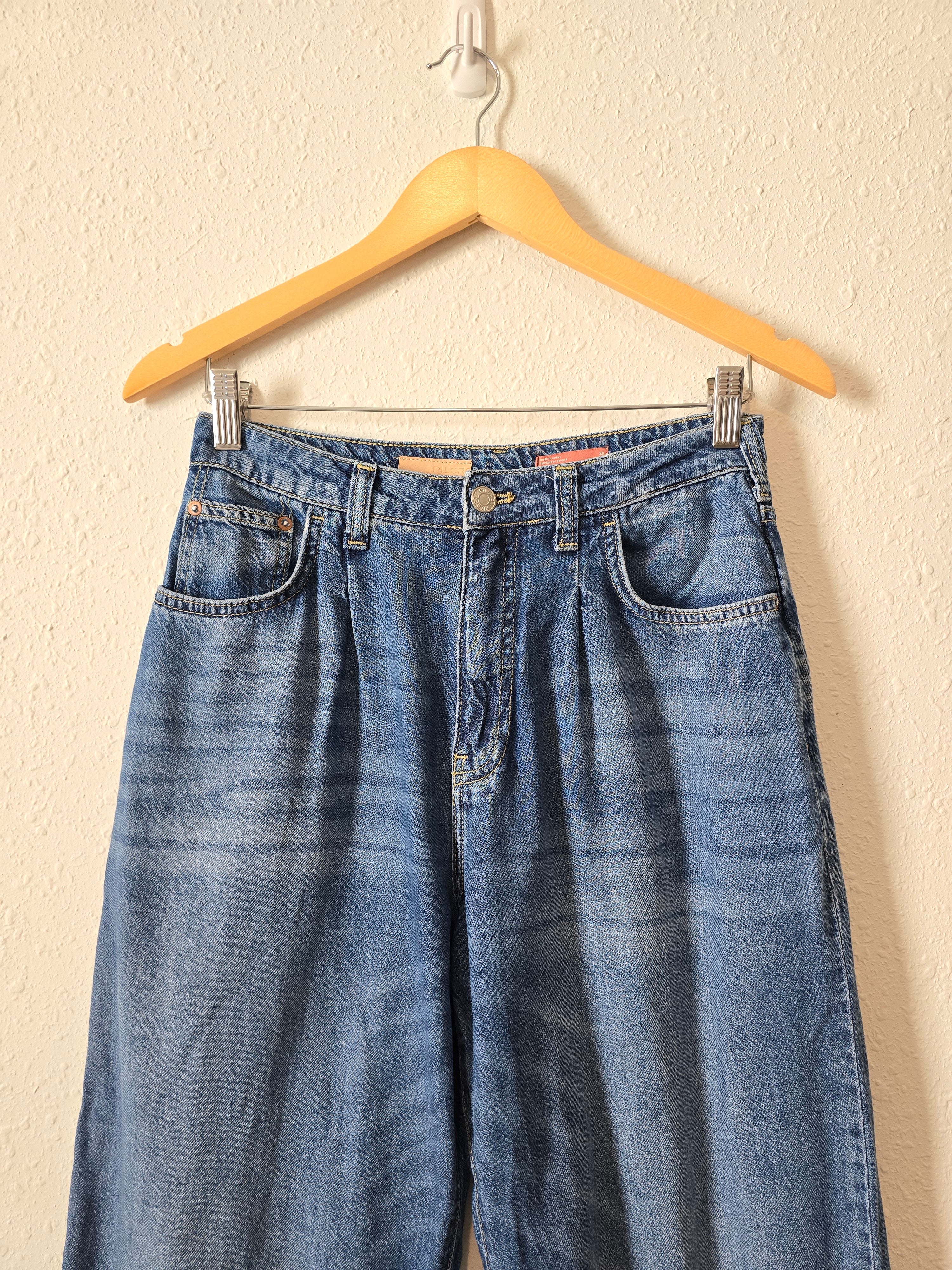 Anthropologie Relaxed Barrel Jeans (28)