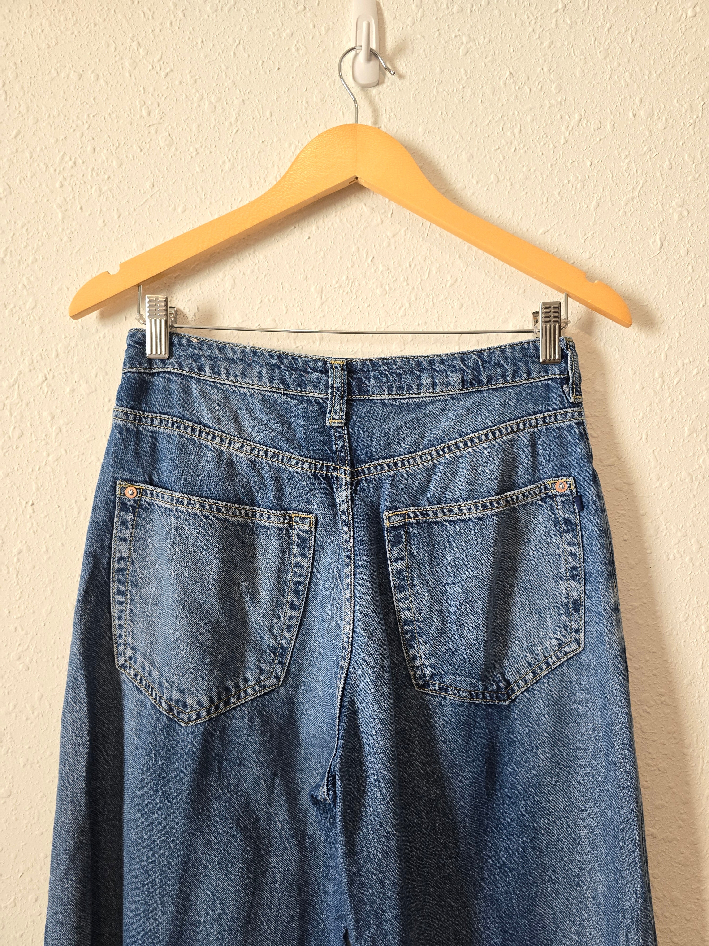 Anthropologie Relaxed Barrel Jeans (28)