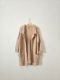 Open Front Sweater Blazer (M)