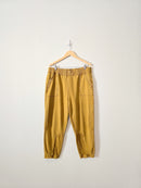 Anthropologie Mustard Joggers (L)