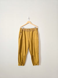 Anthropologie Mustard Joggers (L)