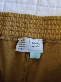 Anthropologie Mustard Joggers (L)