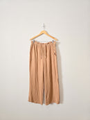 Easel Wide Leg Gauze Pants (L)