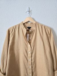 NEW 100% Linen Relaxed Shirt (L)