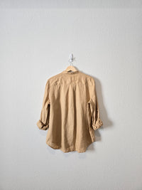 NEW 100% Linen Relaxed Shirt (L)