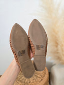 Brown Woven Mules (7)