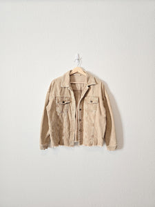 Corduroy Button Up Shacket (S)