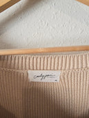 Carly Jean Oversized Rib Sweater (M/L)