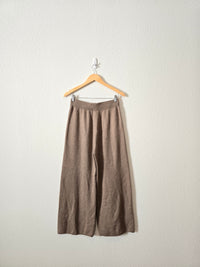 Nap Wide Leg Knit Pants (L)